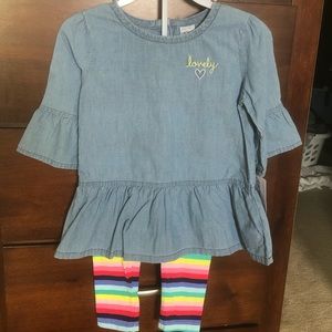 Carters 2 piece outfit. BNWT 2T